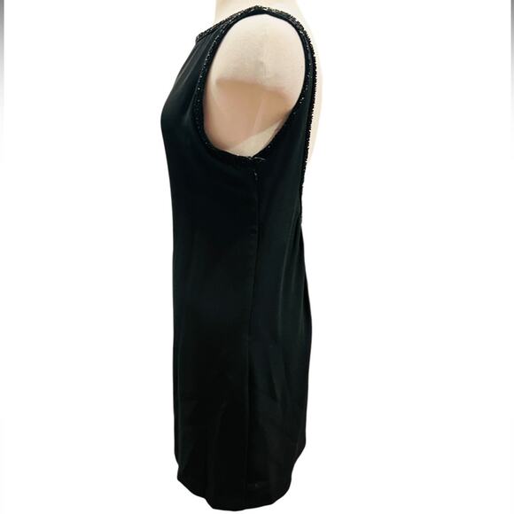 Laundry by Shelli Segal Beaded Sleeveless Low Back Dresss Size 14 NWT - Picture 6 of 8